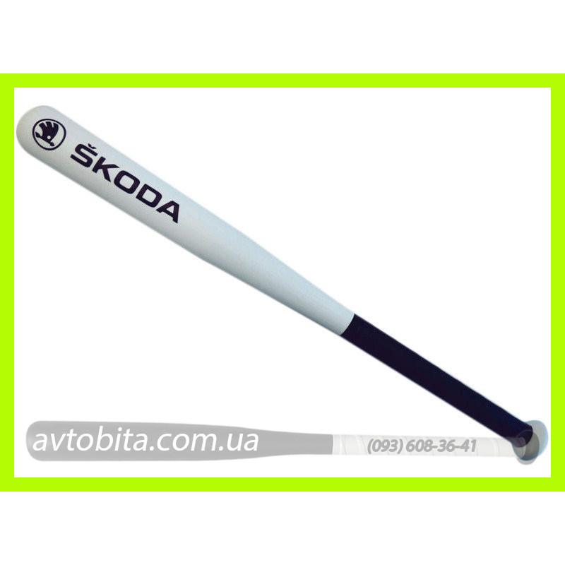 Бейсбольна біта з шкіряною ручкою