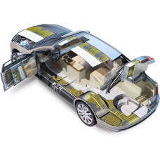 Шумоізоляція статі (з арками) Бізнес