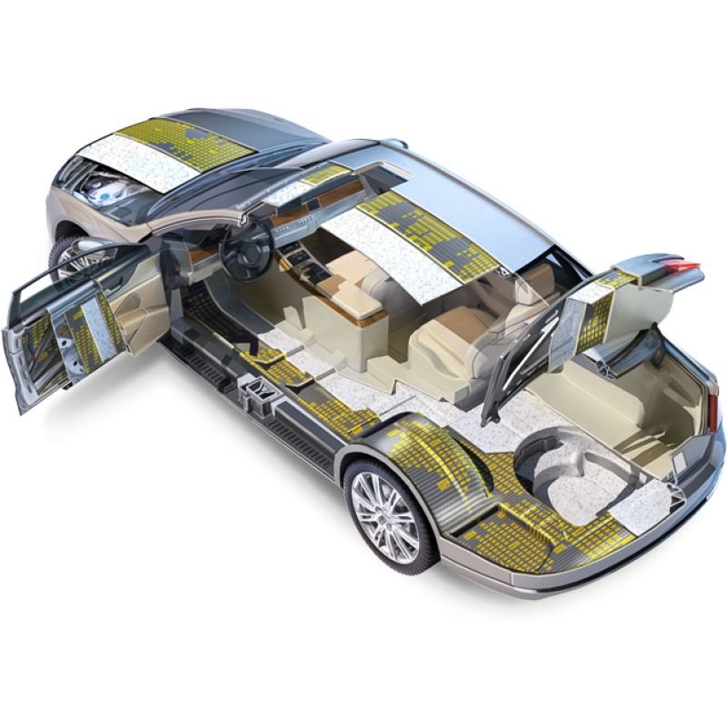 Шумоізоляція статі (з арками) Бізнес