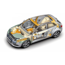 Шумоізоляція статі (з арками) Паркетник