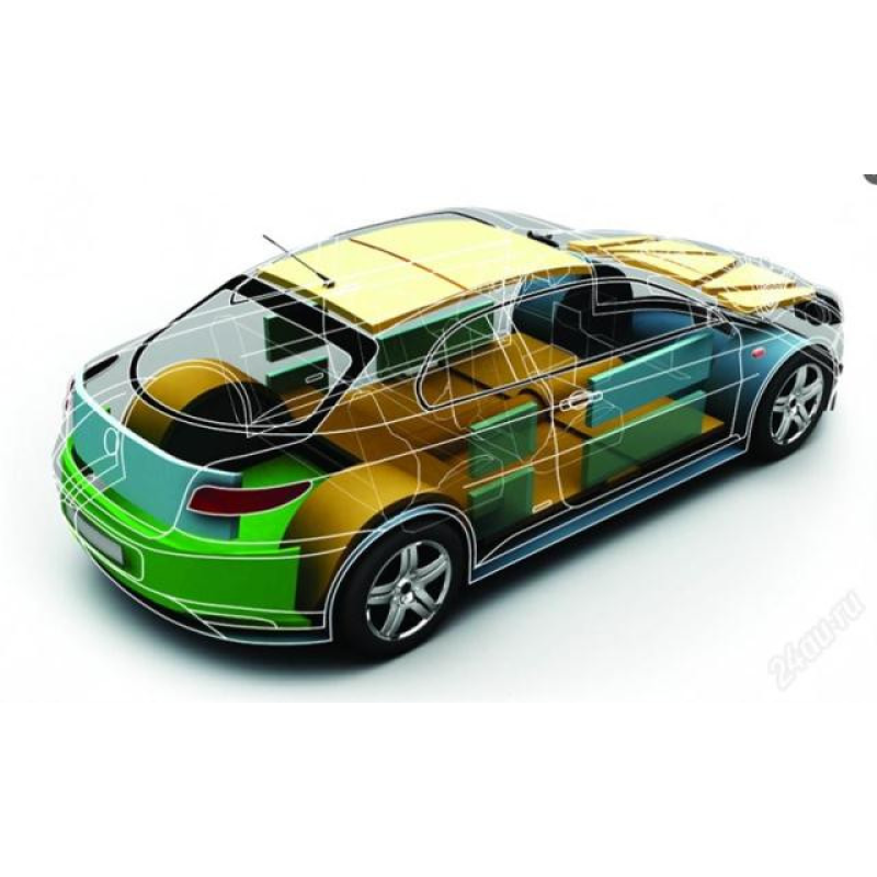 Шумоізоляція кришки багажника Седан