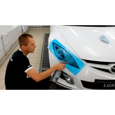 Тонування складних фар автомобілів бізнес класу і вище