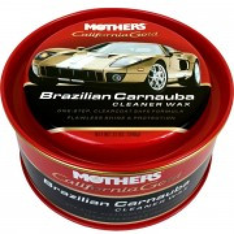 Бразильський віск карнауби Mothers California Gold Brazilian Carnauba Cleaner Wax MS05500 (340г)