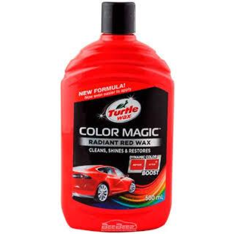 Поліроль червона Turtle Wax Color Magic (52708, 52711, 52710, 52712, 52712, 52709) 500 мл