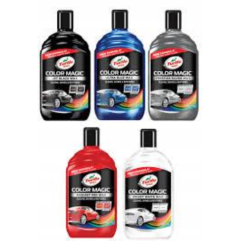 Поліроль сіра Turtle Wax Color Magic (52708, 52711, 52710, 52712, 52709) 500 мл