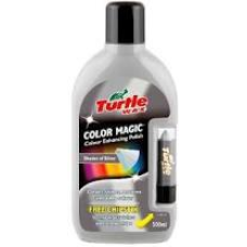 Кольоробагачений сріблястою восковою поліроллю з тонувальним олівцем Turtle Wax Color Magic Plus (500 мл)