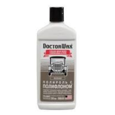 Біла поліроль Doctor Wax з поліфлоном і воском карнауба (300 мл)