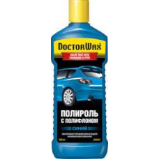Синій поліроль Doctor Wax з поліфлоном і воском карнауба (300 мл)
