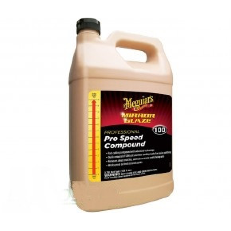Абразивна грубозерниста полірувальна паста Meguiar“s M100 Pro Speed Compound 3,78л