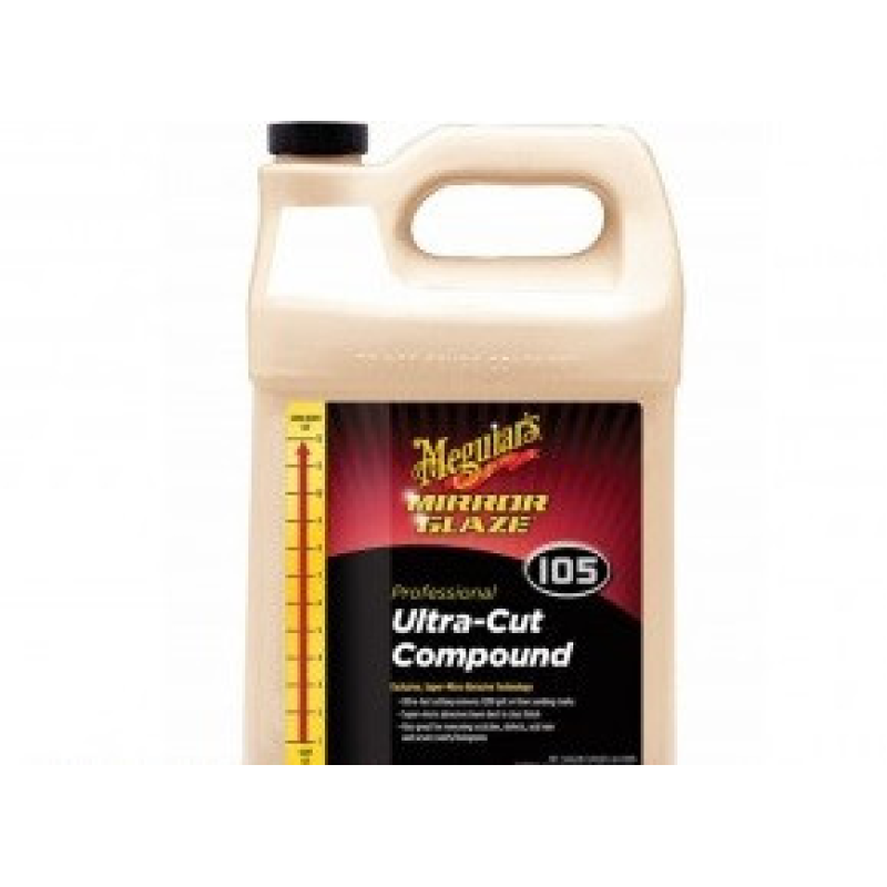 Абразивна ультрамікрозерниста полірувальна паста Meguiar“s M105 Ultra-Cut Compound 3,78л