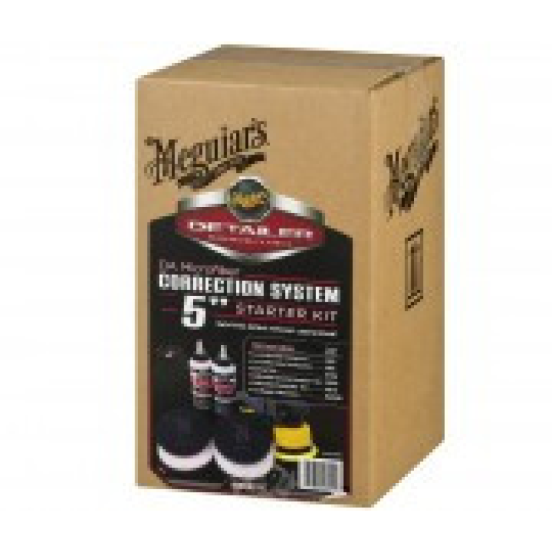 Набір для корекційного полірування кузова Meguiar“s DMCKIT5 Microfiber Correction System 5 Starter Kit Набір для корекційного полірування кузова Meguiar“s DMCKIT5 Microfiber Correction System 5 Starter Kit