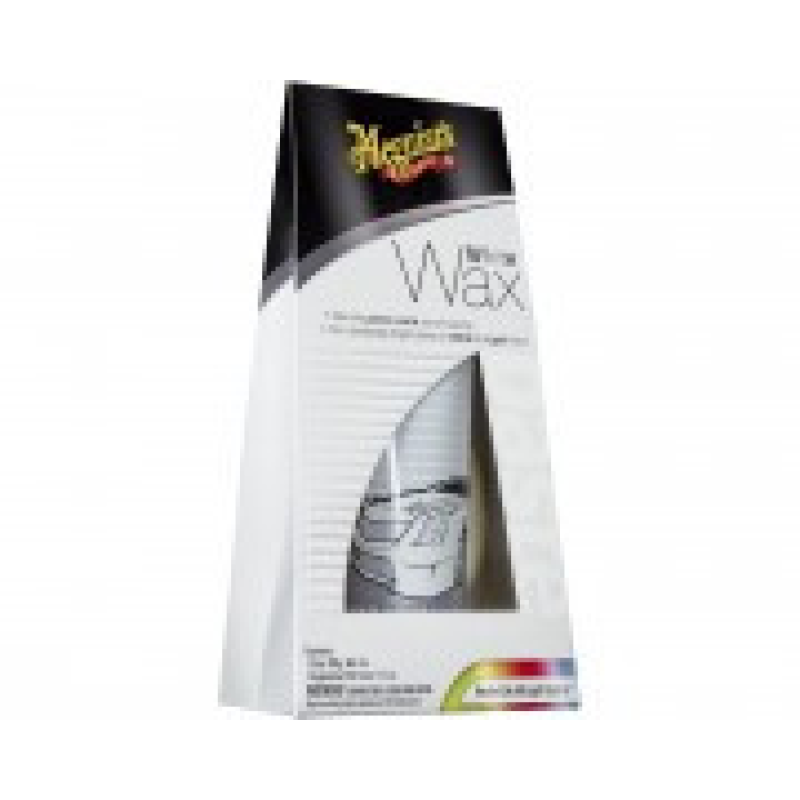 Синтетичний віск для автомобілів білого та світлих кольорів Meguiar“s G6107 White Wax (198 г)