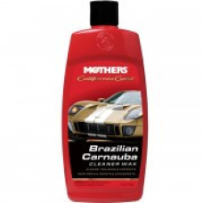 Поліроль-очищувач з воском карнауби Mothers California Gold Brazailian Carnauba Cleaner Wax MS05715 100мл