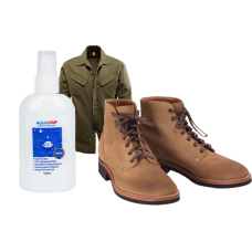 Водовідштовхувальне просочення для захисту взуття та одягу AquaStop