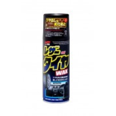 Захисне покриття + поліроль для пластику та шкіри Soft99 Leather and Tire Wax 02001