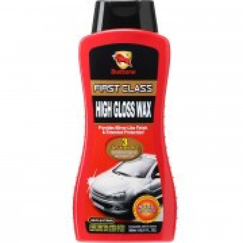Поліроль для очищення, відновлення та захисту кузова Bullsone First Class High Gloss Wax WAX-13069-900 (500 мл)