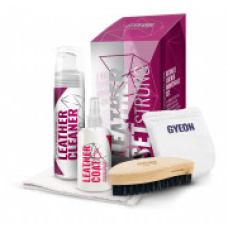 Набір для очищення та захисту особливо забрудненої шкіри Gyeon Q2M LeatherSet Strong `Лезер Сет Стронг“