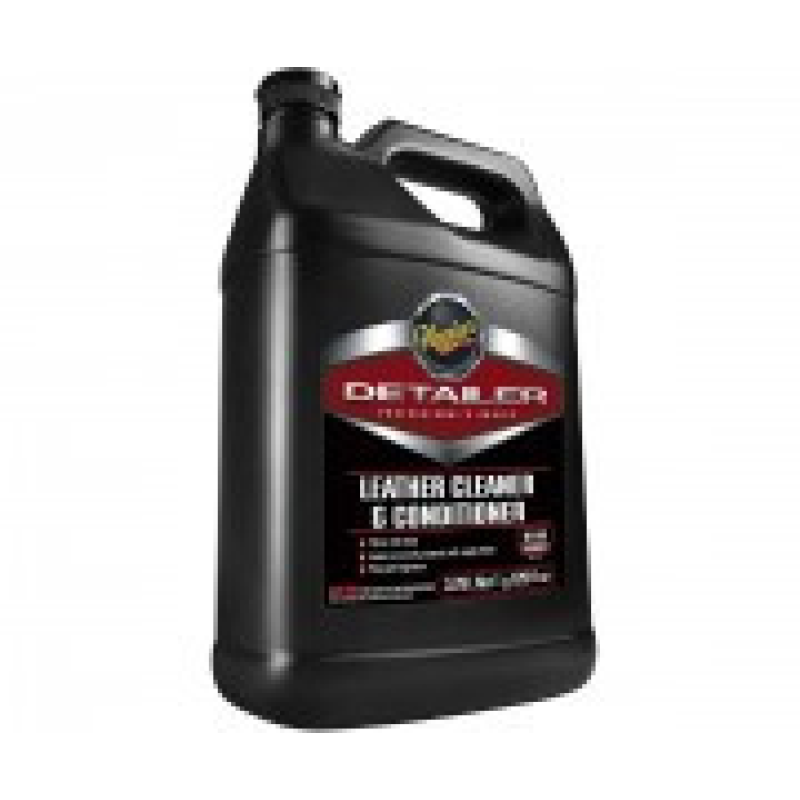 Очисник-кондиціонер для шкіри Meguiar“s D180 Detailer Leather Cleaner and Conditioner (3,78 л)