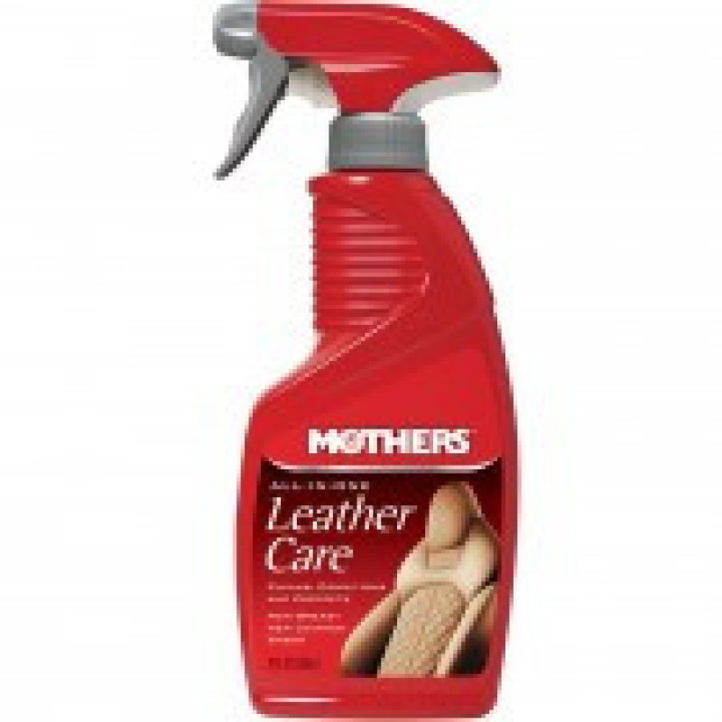 Очищувач-протектант і кондиціонер для шкіри `3 в 1` Mothers Leather Cleaner MS06512 (355мл) Очищувач-протектант і кондиціонер для шкіри `3 в 1` Mothers Leather Cleaner MS06512 (355мл)
