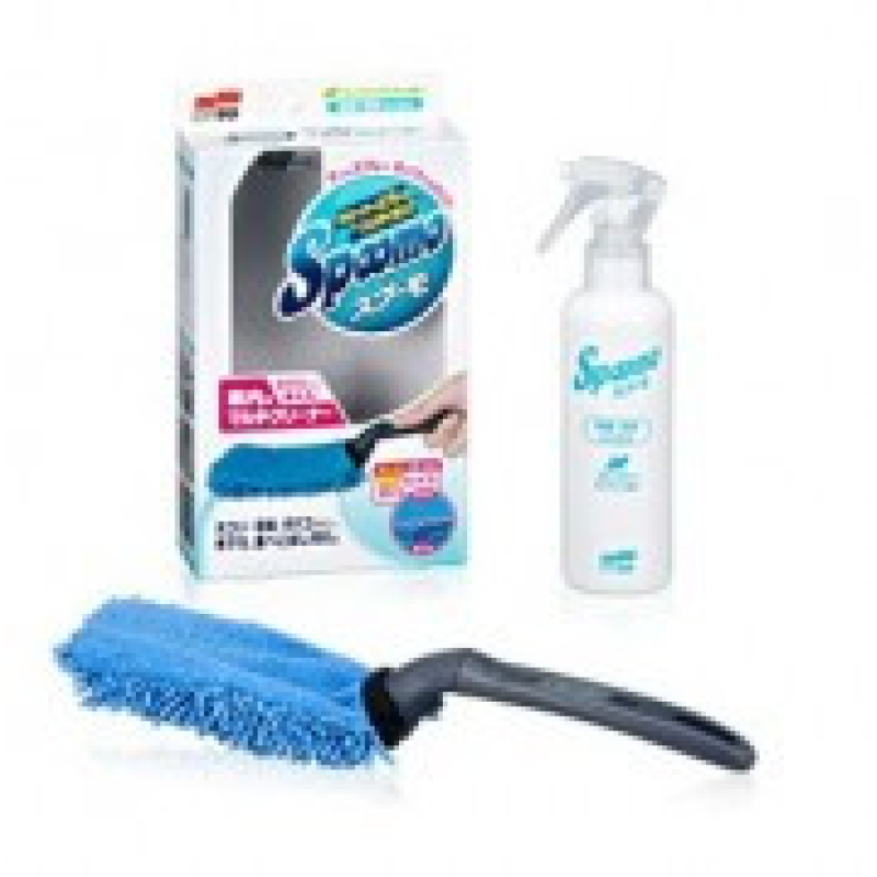 Очисник для салону з екстрактом японських хвойних дерев Soft99 Spoomo Cleaner Spray+Handy Mop 02085