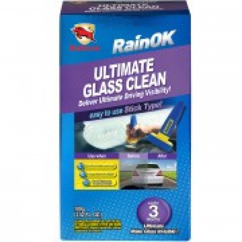 Очисник-поліроль для скла та дзеркал (8 оброблень) Bullsone RainOk Ultimate Glass Clean OK-11872-900 (100 мл Очисник-поліроль для скла та дзеркал (8 оброблень) Bullsone RainOk Ultimate Glass Clean OK-11872-900 (100 мл