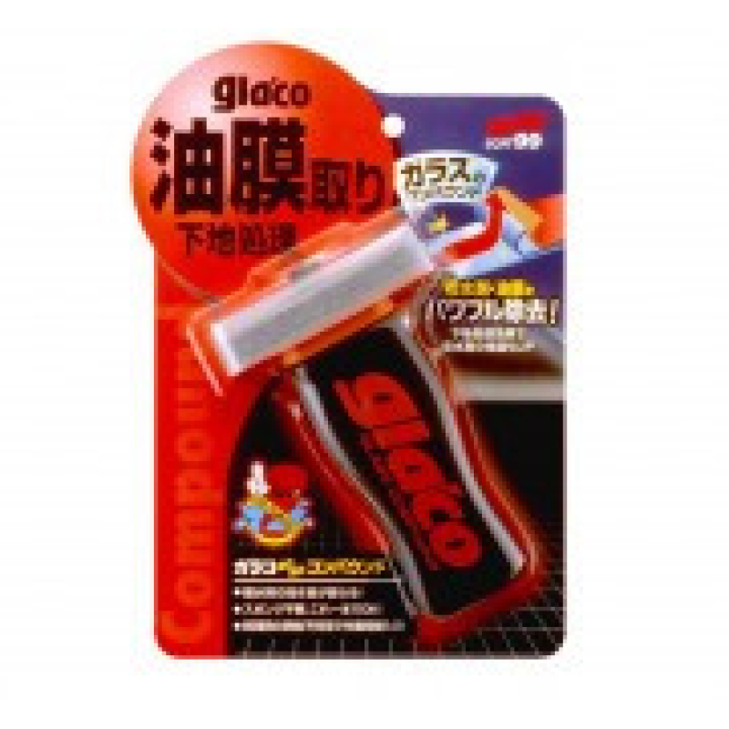 Абразивний очисник скла Soft99 Glaco Glass Compound Roll On 04101