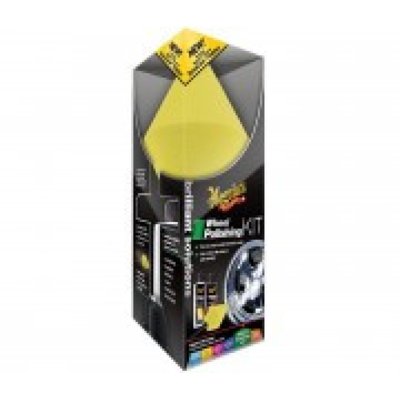 Набір для полірування колісних дисків Meguiar“s G34 Brilliant Solutions Wheel Polishing Kit