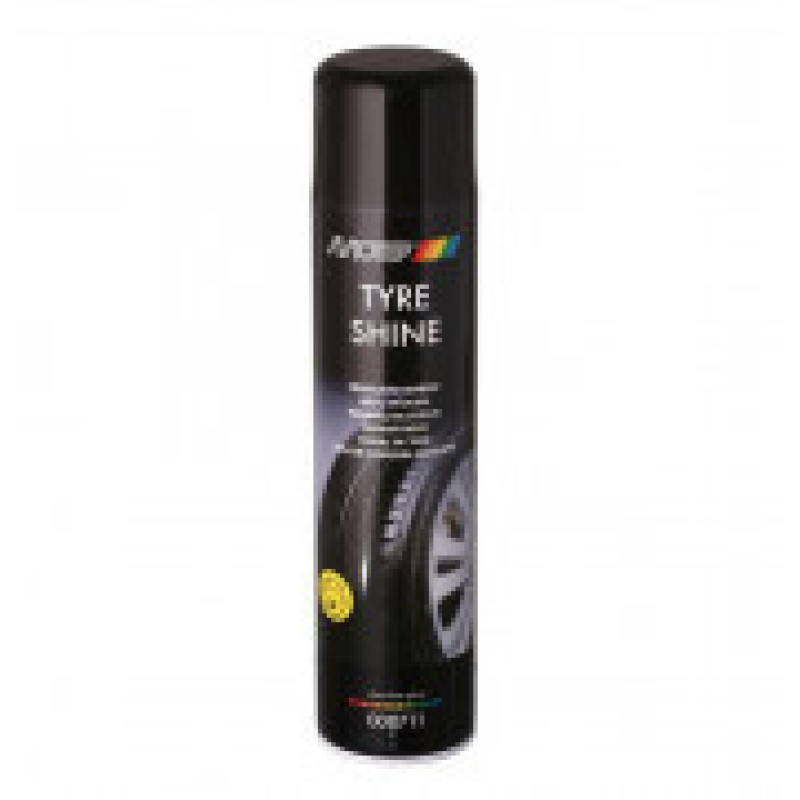 Блиск для шин (чорник) Motip Tyre Shine 000711 (аерозоль 600 мл)