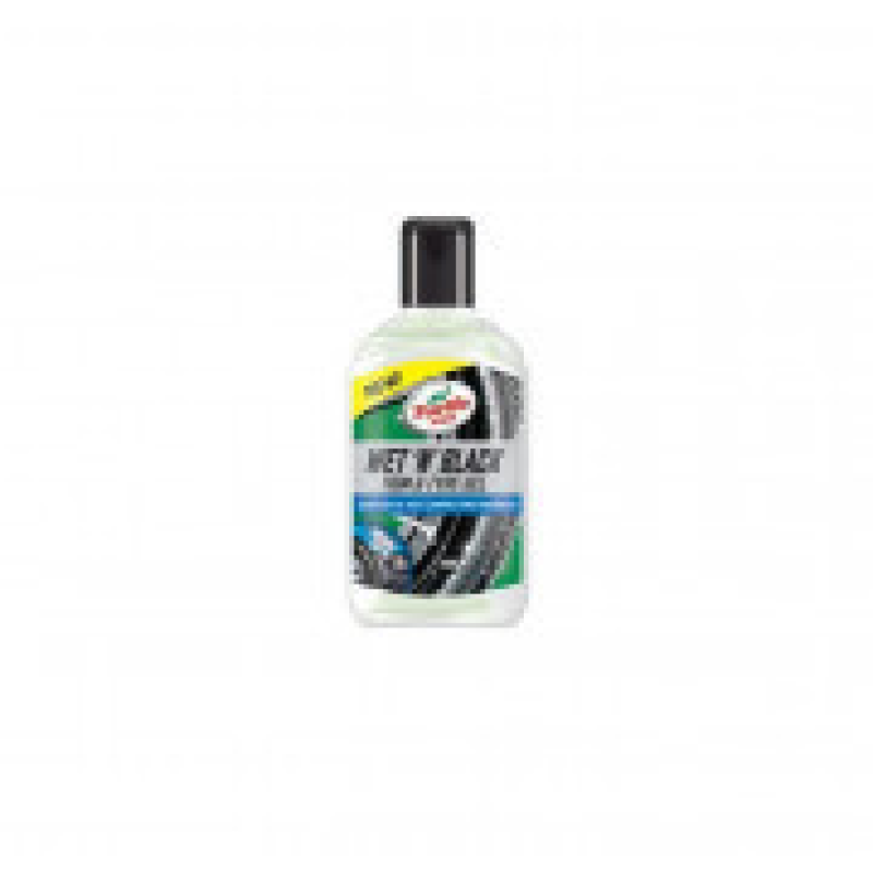 Гель-очисник для пластику та шин (чорнитель гуми) Turtle Wax Wet `N` Black Trim & Tire Gel 53144 (300 мл)