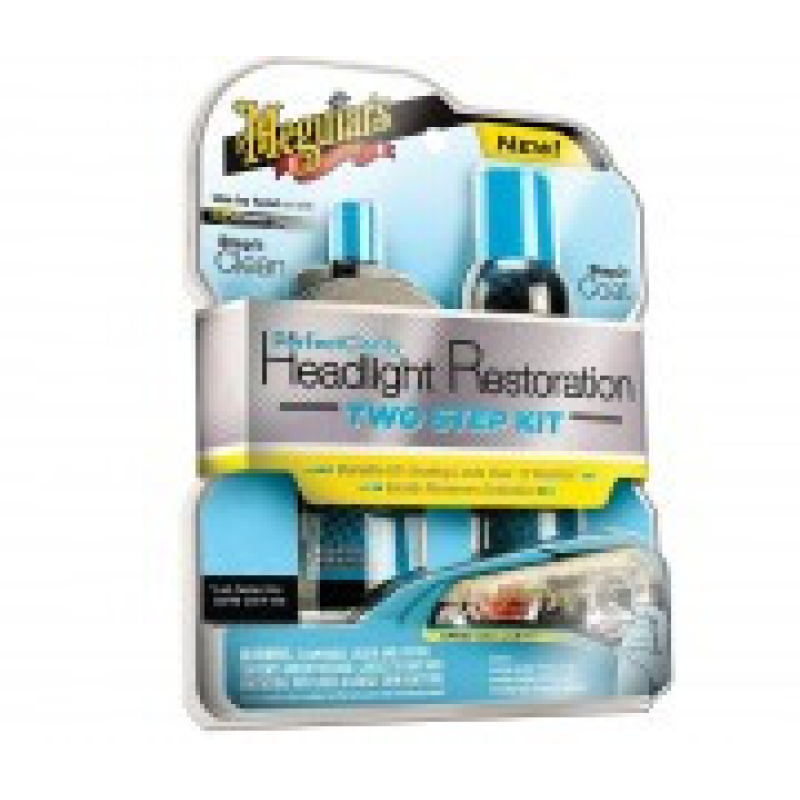 Набір для догляду за пластиковими фарами Meguiar“s G2000 Perfect Clarity Headlight Restoration