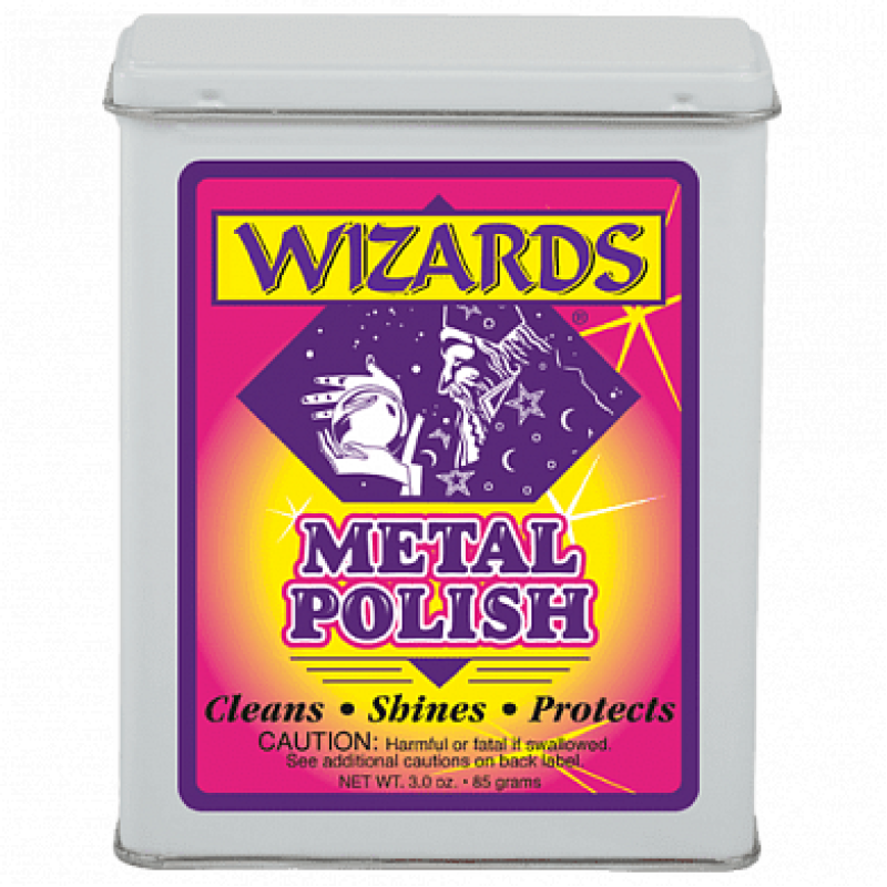Wizards Metal Polish вата для очищення хрому, алюмінію та ін