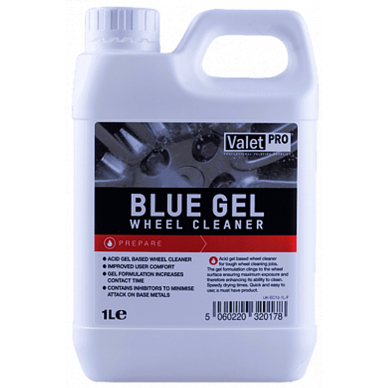 Valetpro Blue Gel Wheel Cleaner кислотний гелеподібний очисник дисків