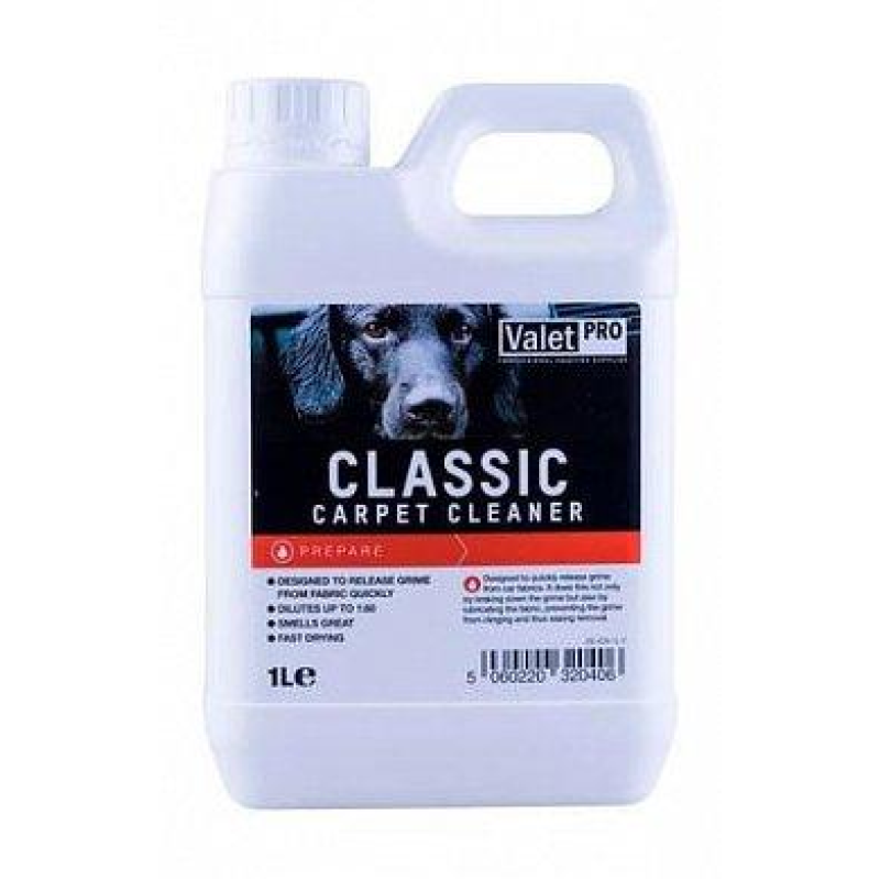 ValetPro Classic Carpet Cleaner суперконцентрат 1:80 для хімчистки салону 1 л