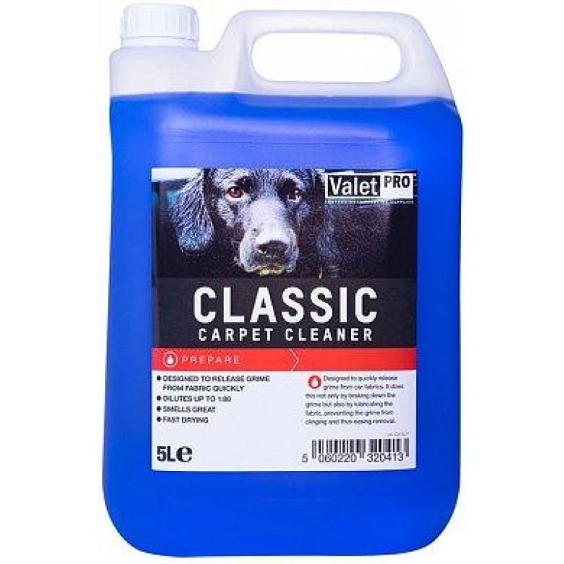 ValetPro Classic Carpet Cleaner суперконцентрат 1:80 для хімчистки салону 5 л