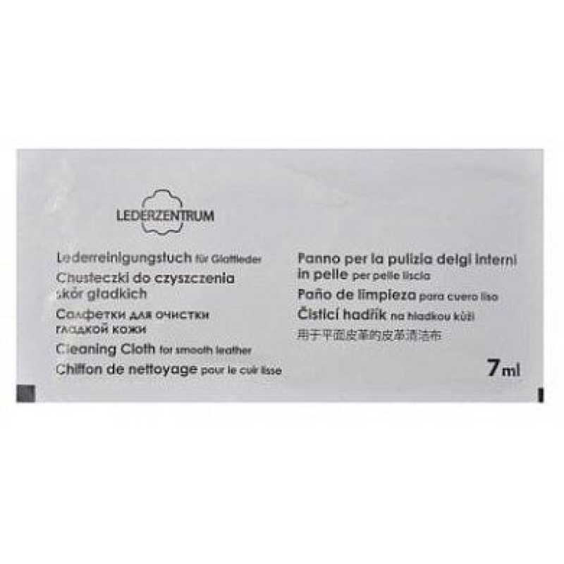 Серветка з просоченням для очищення шкіри салону Серветка з просоченням для очищення шкіри салону