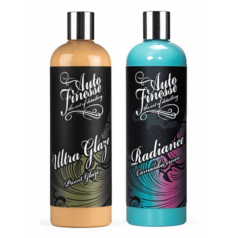 Комплект для суперблиску та захисту ЛКП (глейз + карнауб-крем віск)