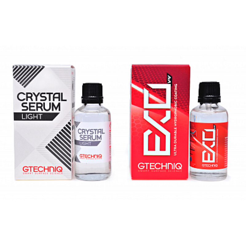Gtechniq EXO and Crystal Serum Light комплект захисних покриттів 30мл