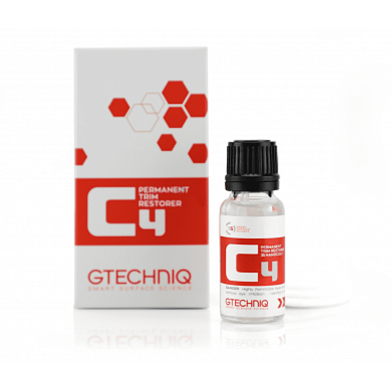 Gtechniq C4 захисне покриття для зовнішнього пластику