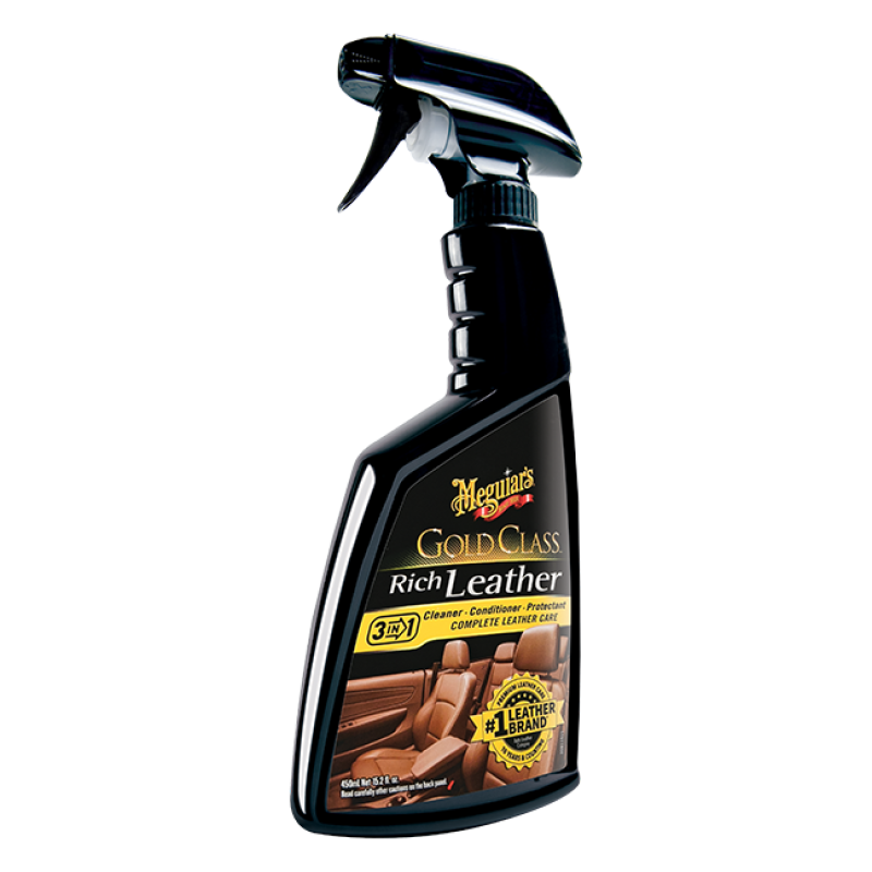 Meguiar`s Gold Class Rich Leather Spray Очисник і кондиціонер для шкіри 473 мл