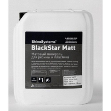Shine Systems BlackStar Matt — матова поліроль для гуми 1 л