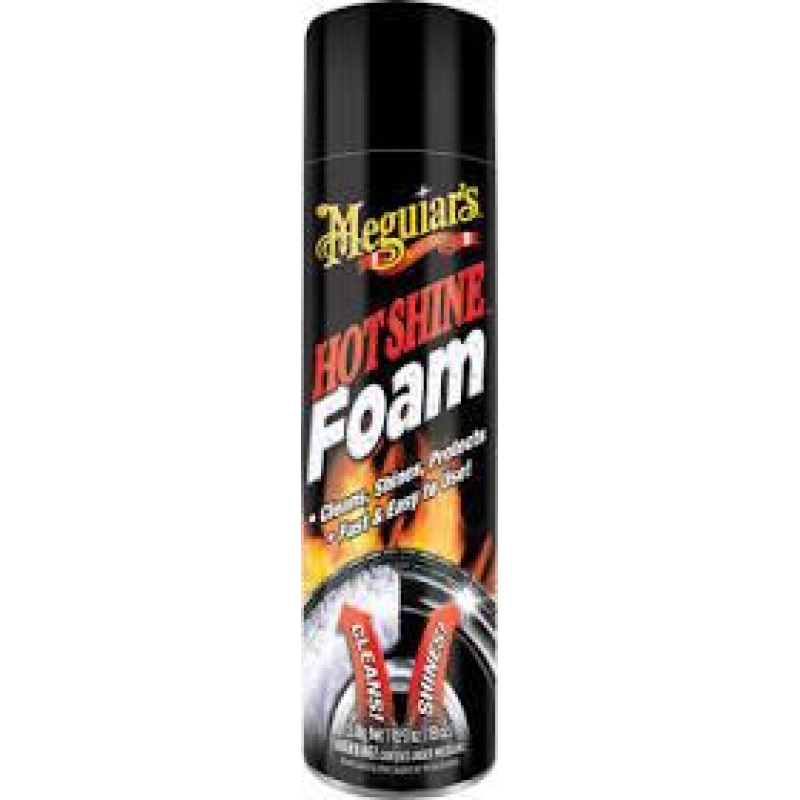 Meguiar“s Hot Shine Foam Пінний очисник для шин 562 мл Meguiar“s Hot Shine Foam Пінний очисник для шин 562 мл