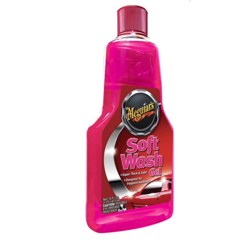 Meguiar“s Soft Wash Gel Ультрапінений шампунь гель, 473 мл Meguiar“s Soft Wash Gel Ультрапінений шампунь гель, 473 мл