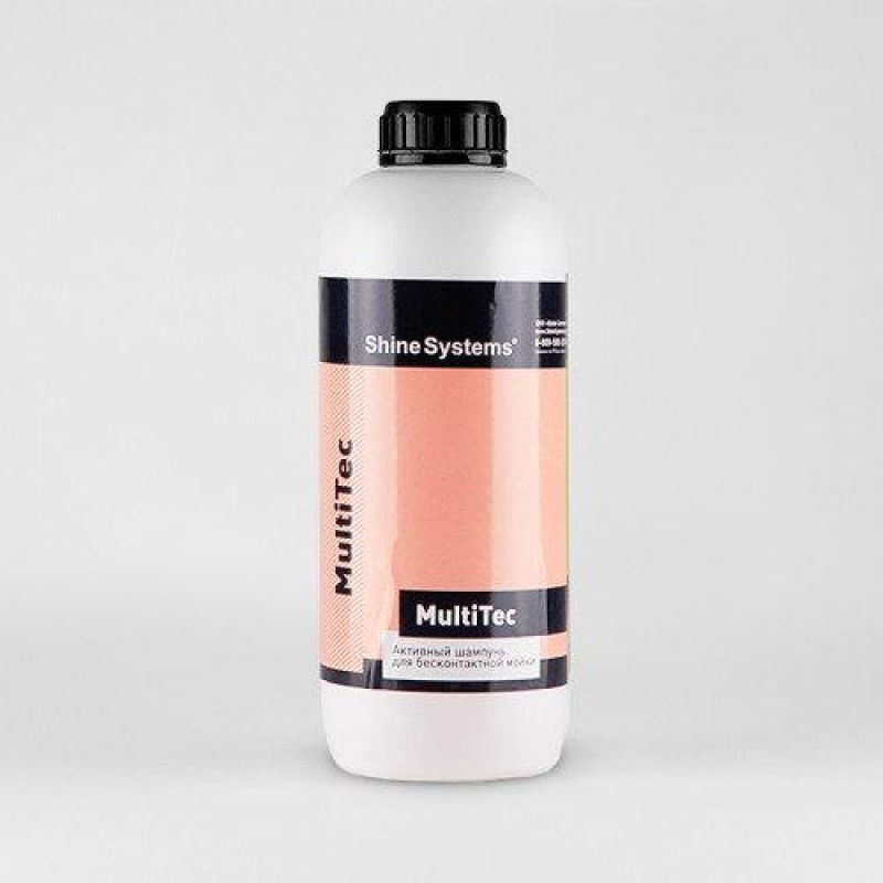 Shine Systems MultiTec — активний шампунь для безконтактного миття 1 л