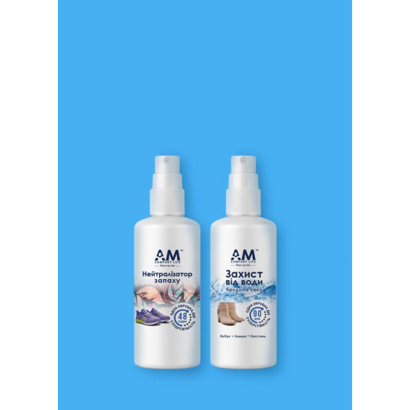 Міні набір для взуття Захист + Дезедорант ТМ АМ