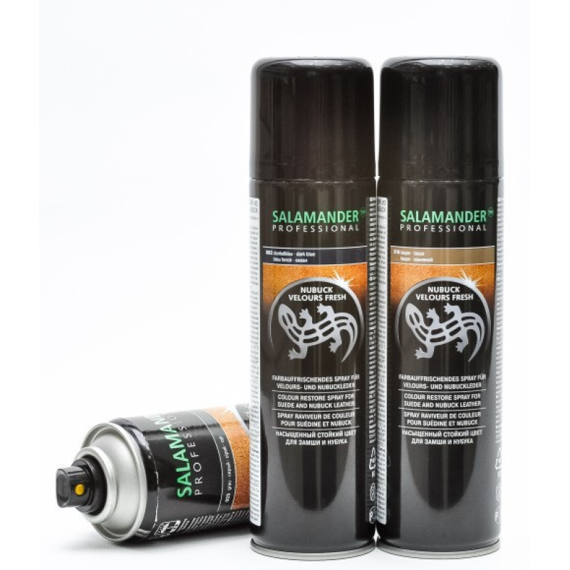 Фарба-спрей для замші та нубука, 250 мл 8168 середньо-коричневий