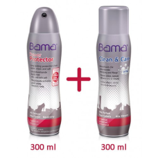 Набір Аквастоп Power Protect і очищаюча піна Clean & Care Bama