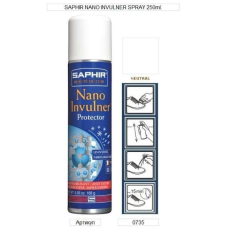 Гідрофобне просочення SAPHIR NANO INVULNER PROTECTOR 250 мл
