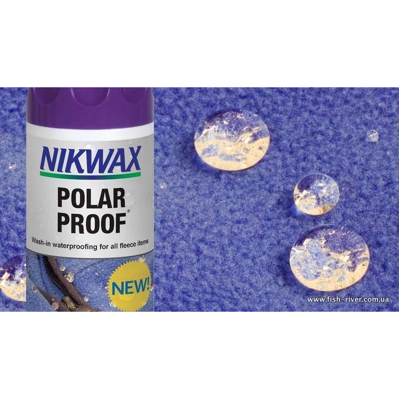 Гідрофобна просочення для флісу Nikwax Polar proof 300ml Гідрофобна просочення для флісу Nikwax Polar proof 300ml