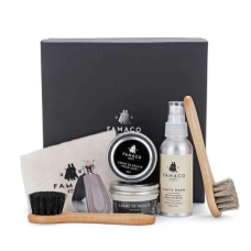 Famaco Box XS набір для догляду за шкіряними і замшевою взуттям