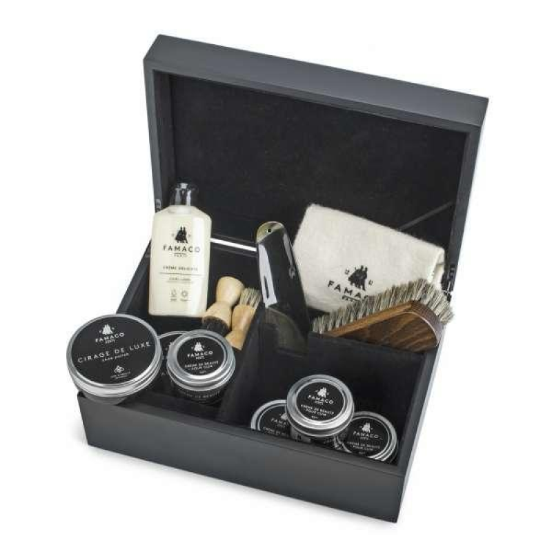 Набір для чищення взуття Famaco Monet, 8 предметів